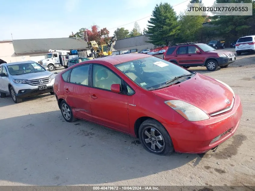 2007 Toyota Prius VIN: JTDKB20UX77690553 Lot: 40479672