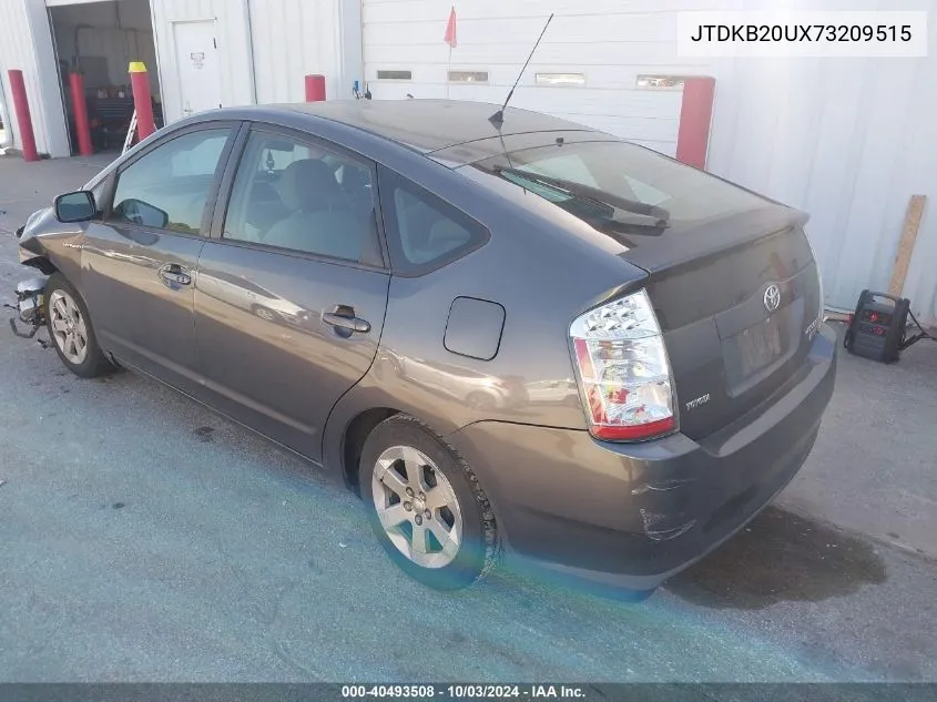 2007 Toyota Prius Base (Cvt-E) VIN: JTDKB20UX73209515 Lot: 40493508