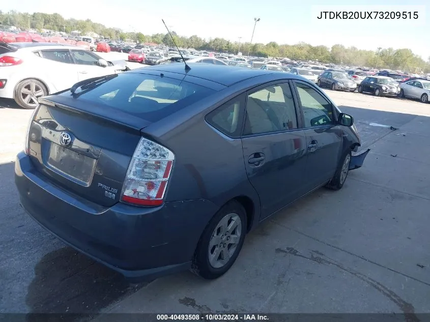 2007 Toyota Prius Base (Cvt-E) VIN: JTDKB20UX73209515 Lot: 40493508