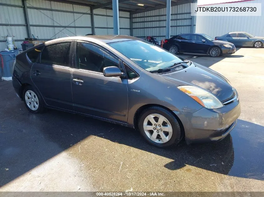 2007 Toyota Prius VIN: JTDKB20U173268730 Lot: 40528268