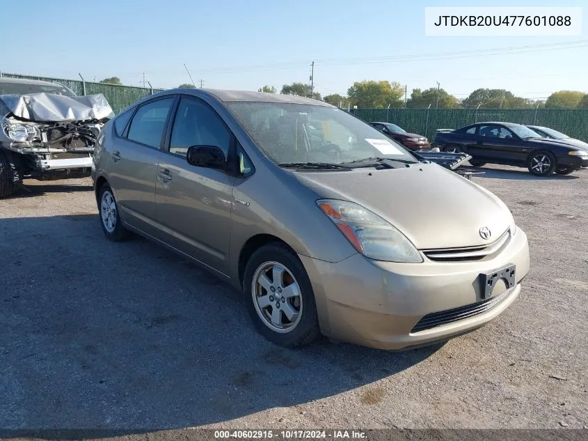 JTDKB20U477601088 2007 Toyota Prius