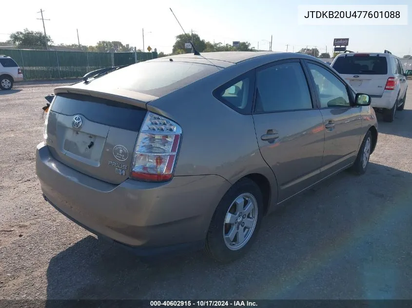 JTDKB20U477601088 2007 Toyota Prius