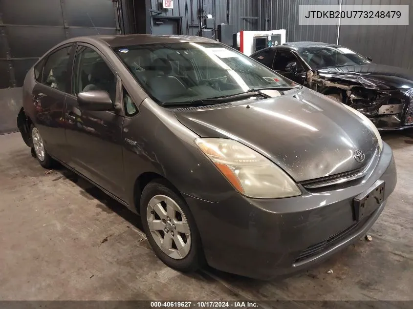 2007 Toyota Prius Base (Cvt-E) VIN: JTDKB20U773248479 Lot: 40619627