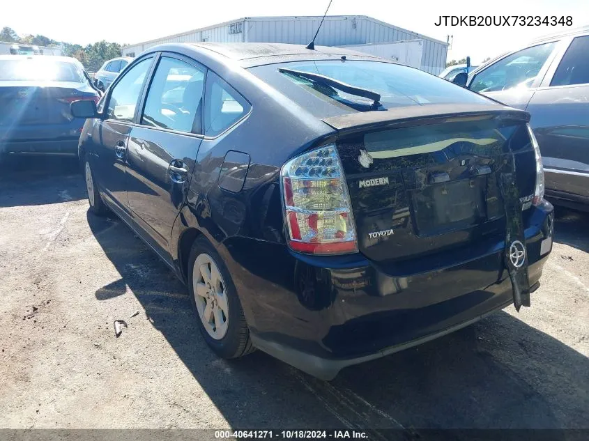 2007 Toyota Prius VIN: JTDKB20UX73234348 Lot: 40641271