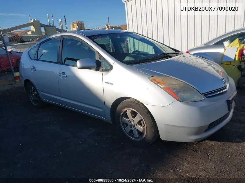 JTDKB20UX77090020 2007 Toyota Prius Touring