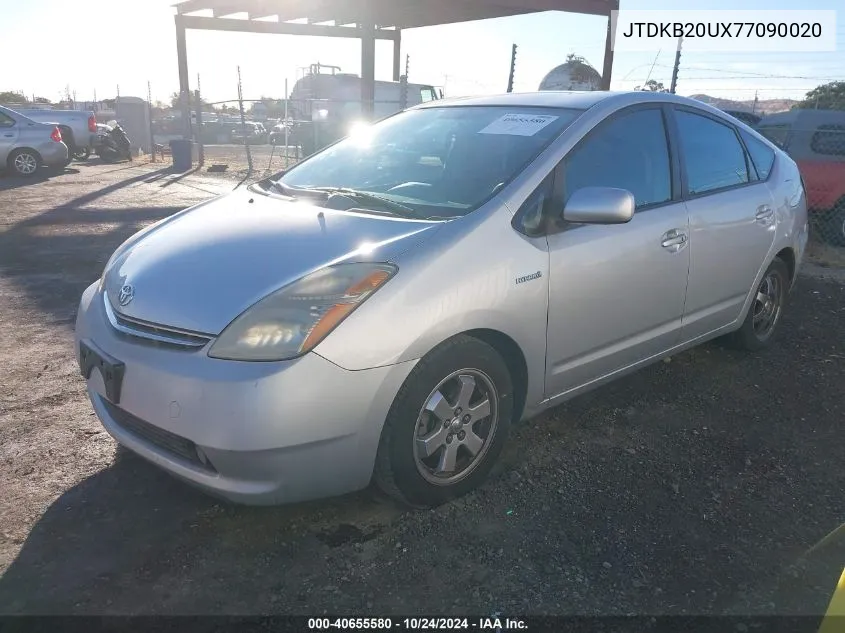 JTDKB20UX77090020 2007 Toyota Prius Touring