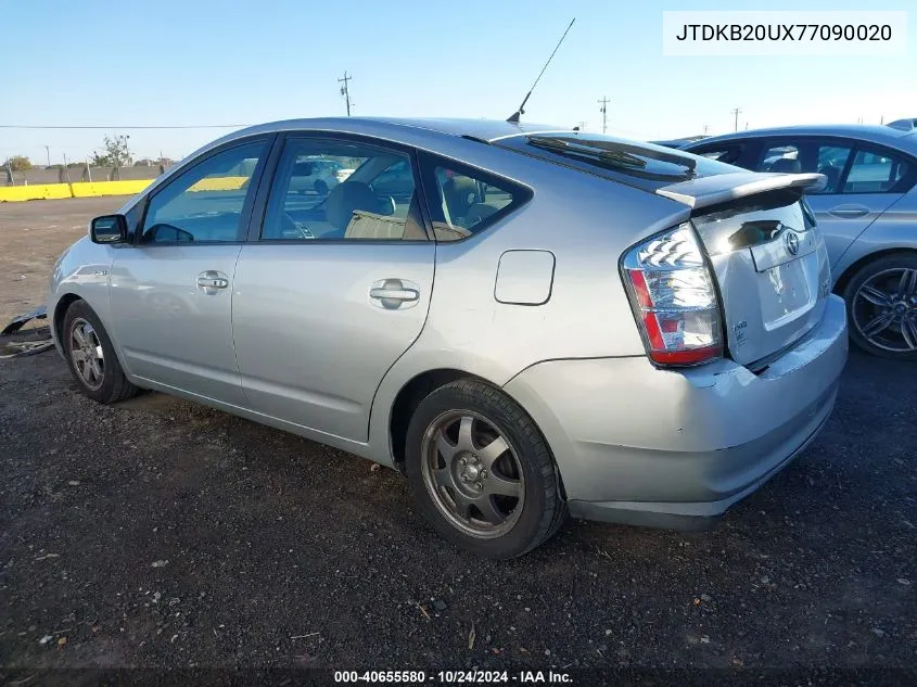 JTDKB20UX77090020 2007 Toyota Prius Touring