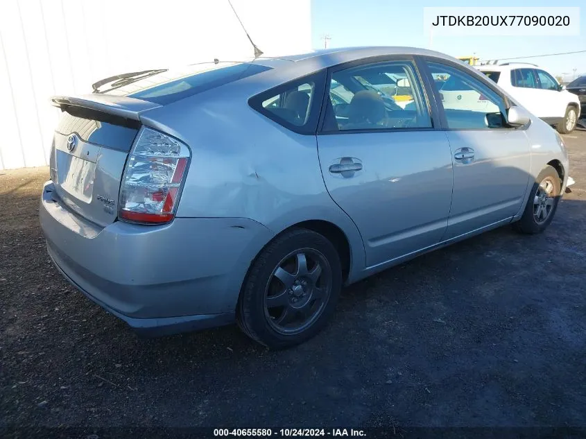 JTDKB20UX77090020 2007 Toyota Prius Touring