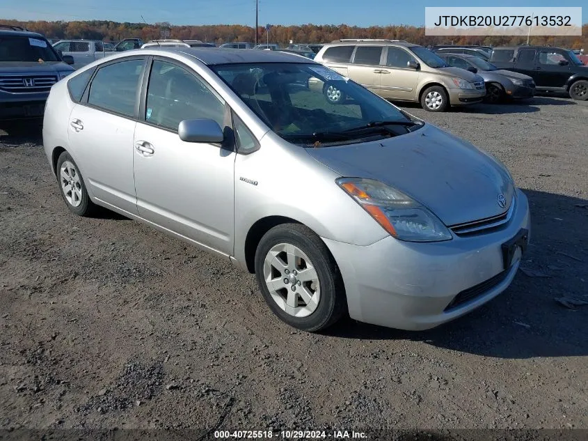 2007 Toyota Prius VIN: JTDKB20U277613532 Lot: 40725518