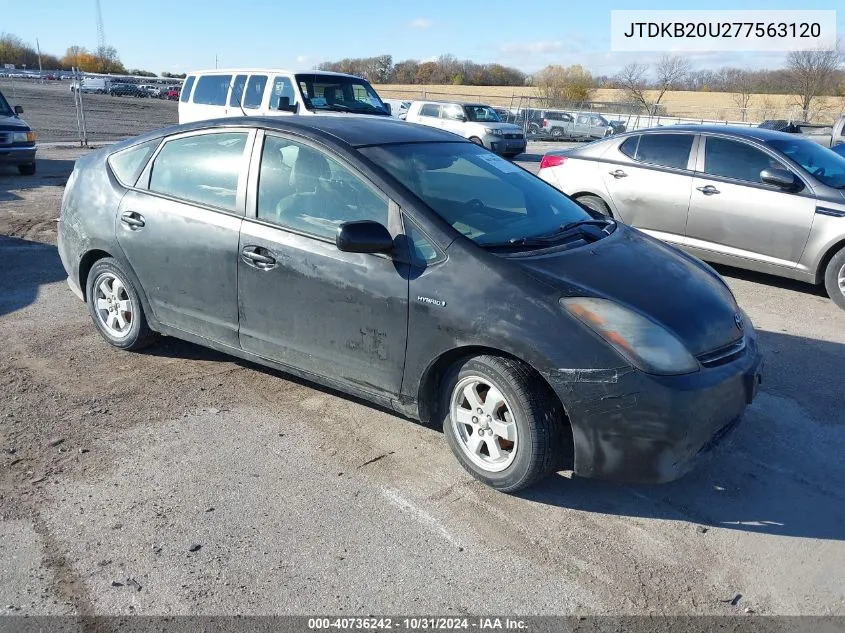 JTDKB20U277563120 2007 Toyota Prius