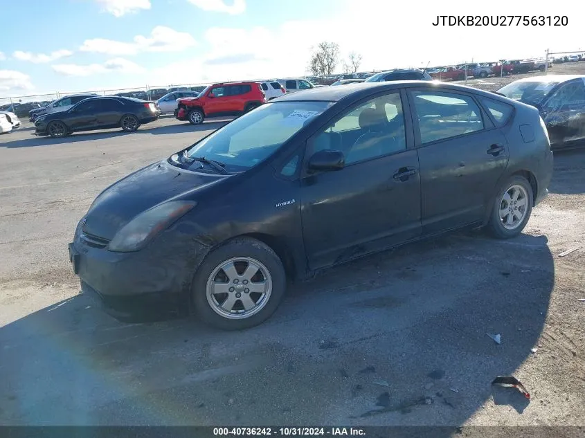 JTDKB20U277563120 2007 Toyota Prius