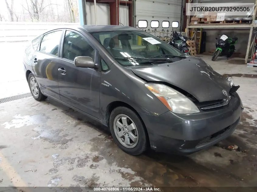 2007 Toyota Prius VIN: JTDKB20U773290506 Lot: 40768906