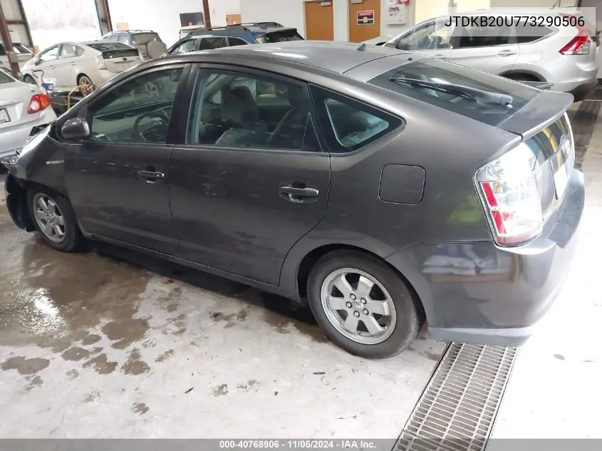 2007 Toyota Prius VIN: JTDKB20U773290506 Lot: 40768906