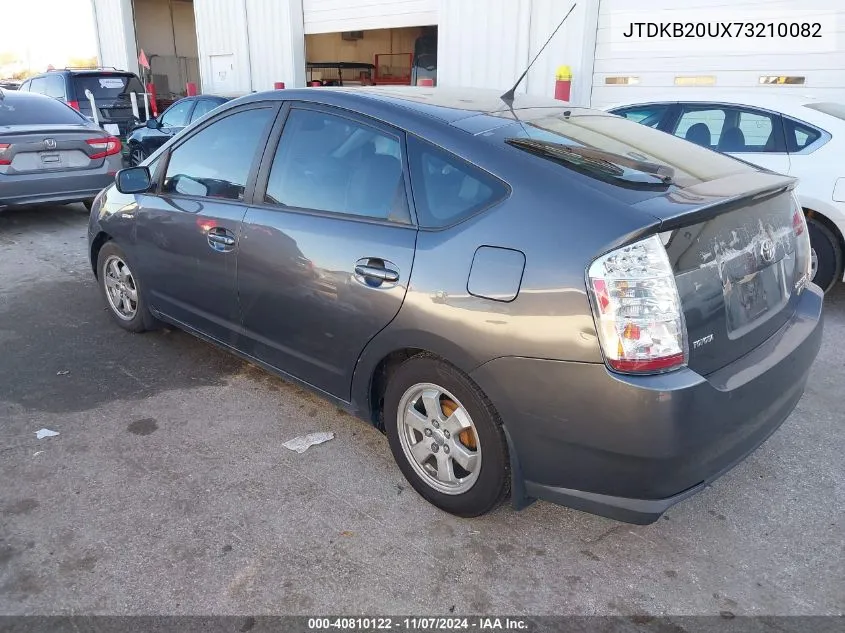 2007 Toyota Prius VIN: JTDKB20UX73210082 Lot: 40810122