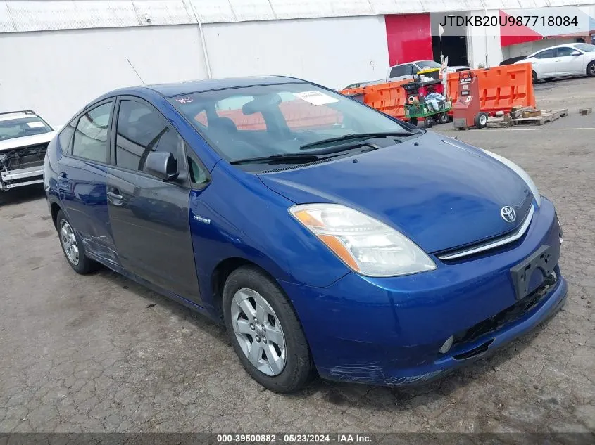 2008 Toyota Prius VIN: JTDKB20U987718084 Lot: 39500882