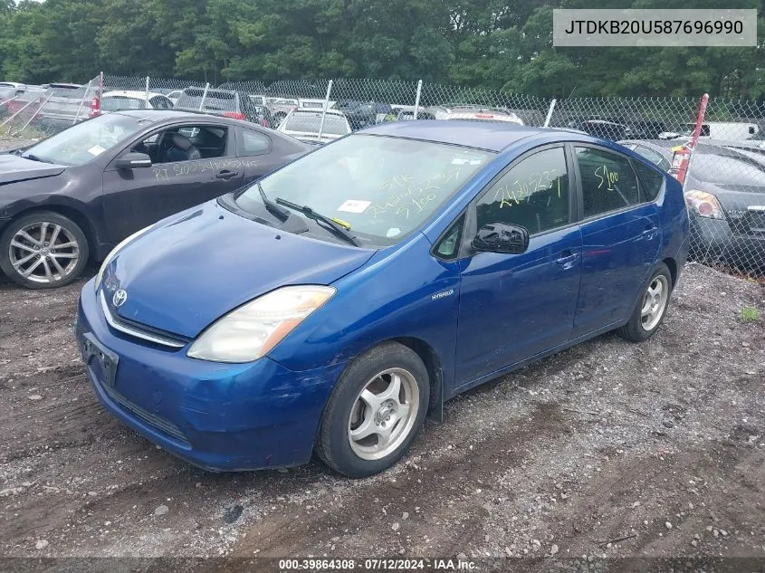 JTDKB20U587696990 2008 Toyota Prius