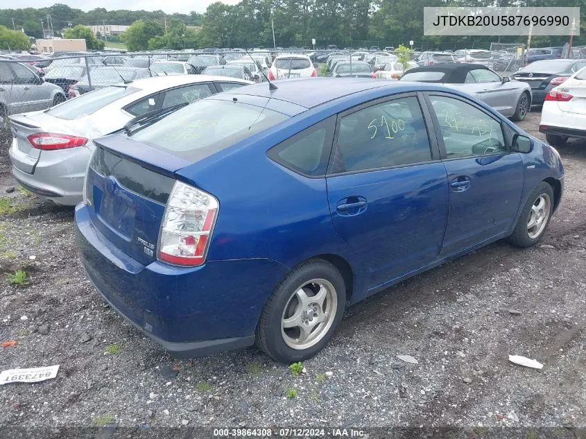 JTDKB20U587696990 2008 Toyota Prius