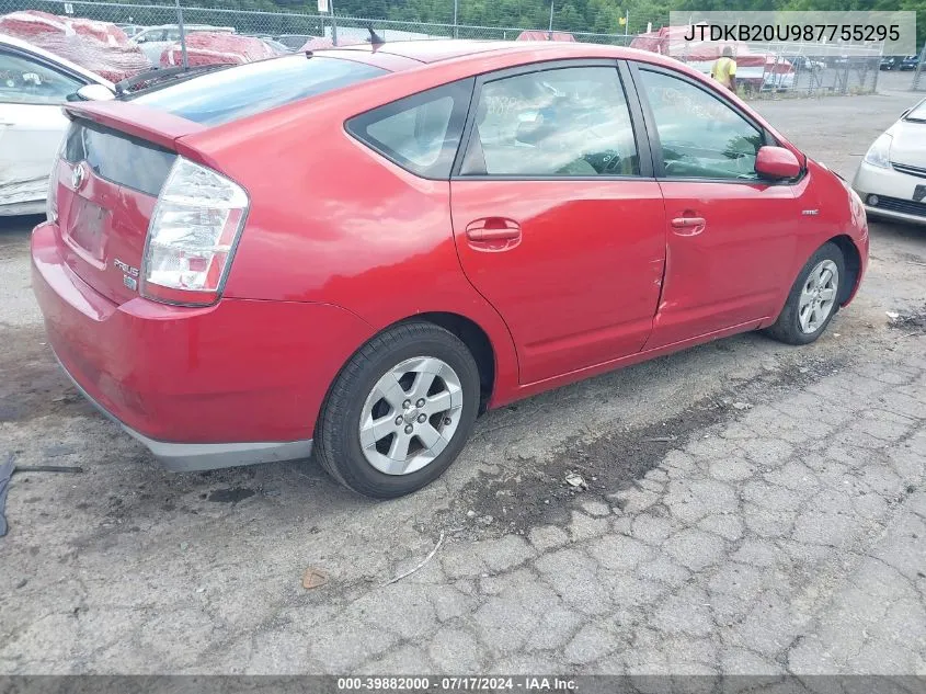 JTDKB20U987755295 2008 Toyota Prius