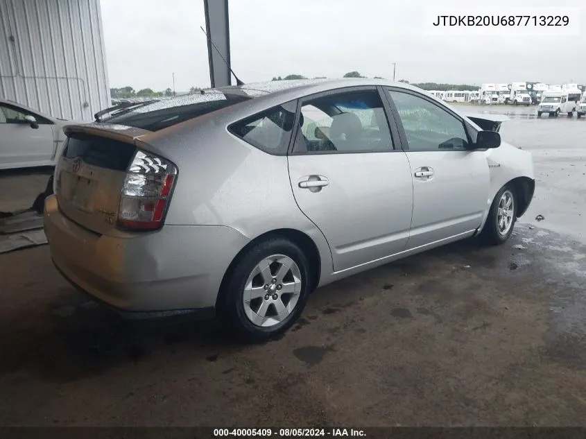 JTDKB20U687713229 2008 Toyota Prius