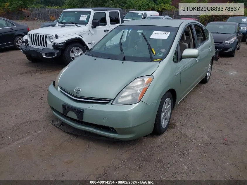 JTDKB20U883378837 2008 Toyota Prius