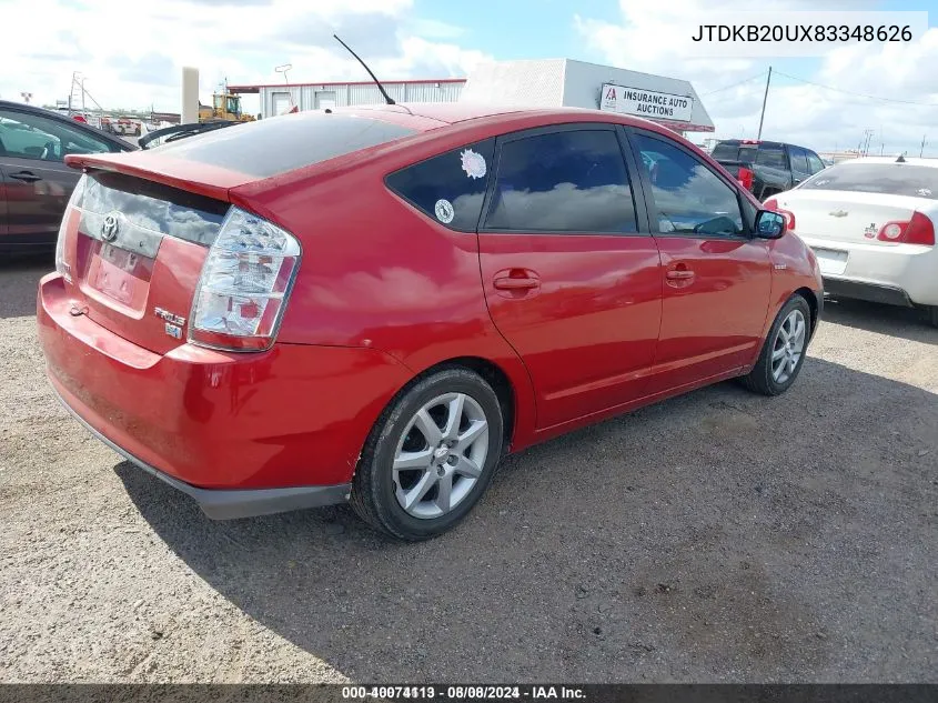 JTDKB20UX83348626 2008 Toyota Prius Touring