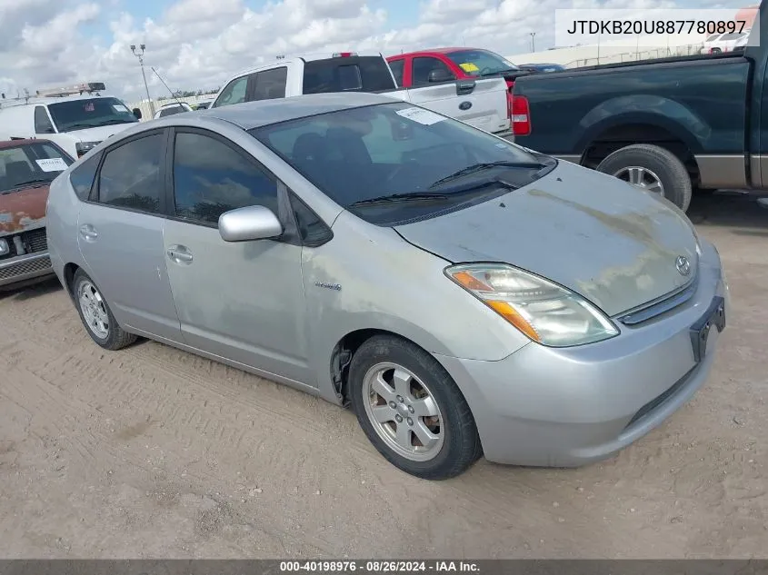 JTDKB20U887780897 2008 Toyota Prius