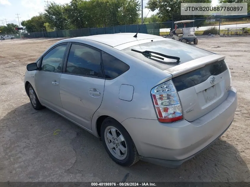 JTDKB20U887780897 2008 Toyota Prius