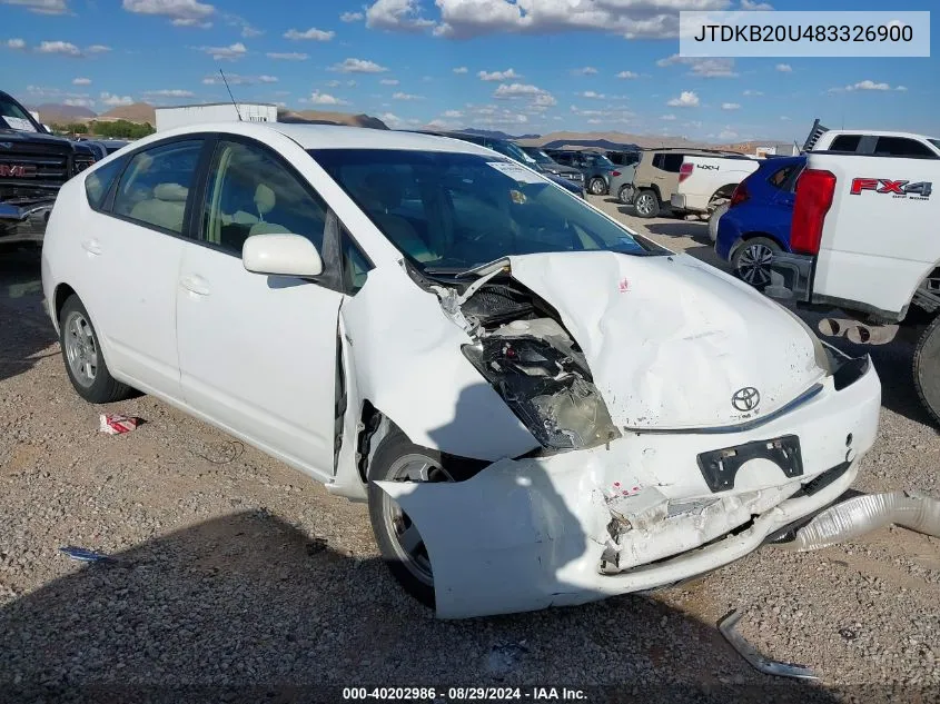 JTDKB20U483326900 2008 Toyota Prius Standard