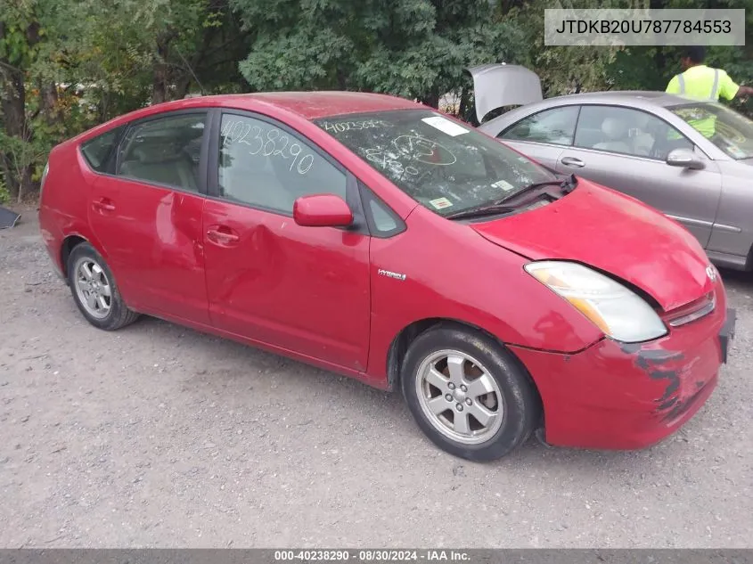 JTDKB20U787784553 2008 Toyota Prius