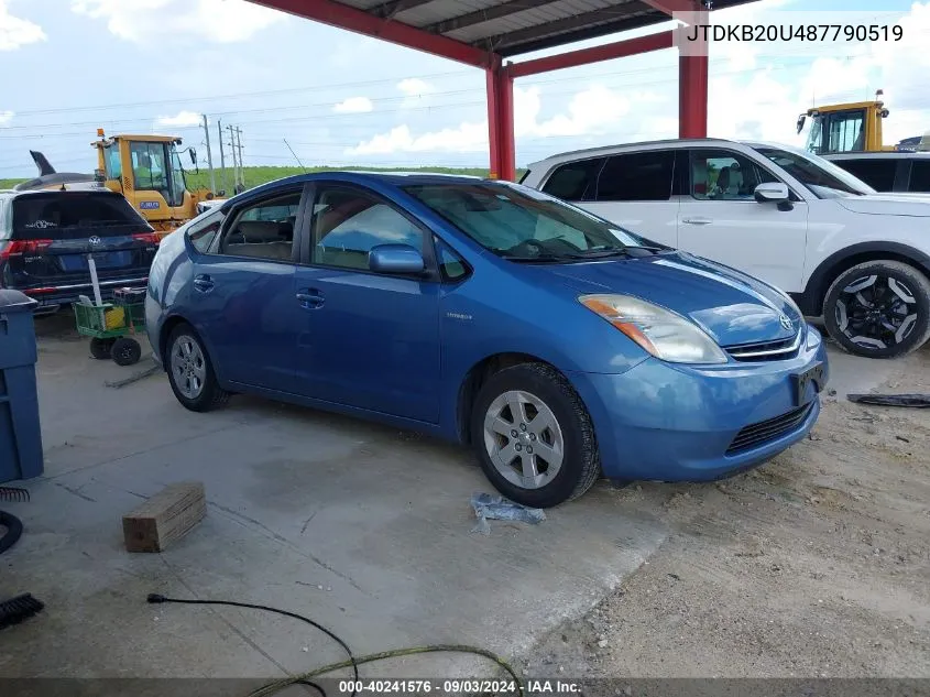 JTDKB20U487790519 2008 Toyota Prius