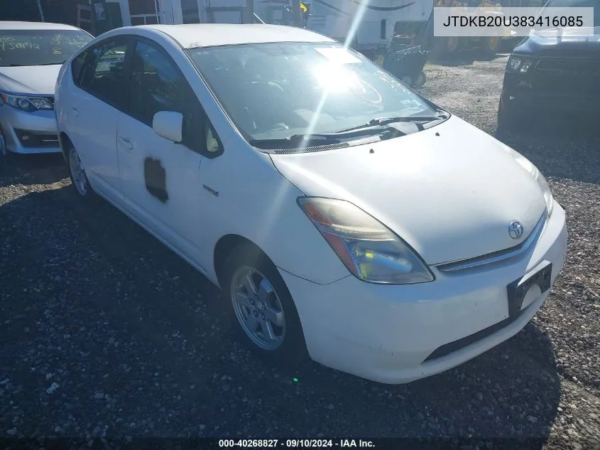 JTDKB20U383416085 2008 Toyota Prius