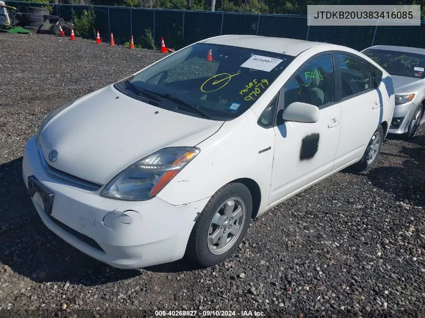 JTDKB20U383416085 2008 Toyota Prius