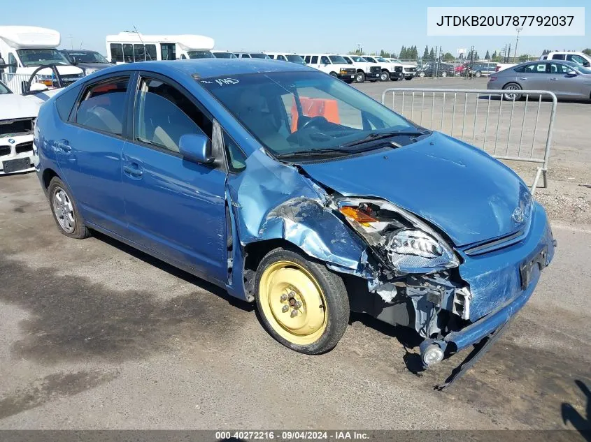 JTDKB20U787792037 2008 Toyota Prius