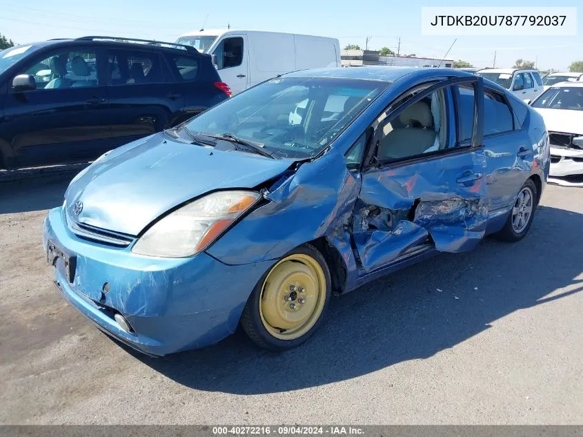 JTDKB20U787792037 2008 Toyota Prius