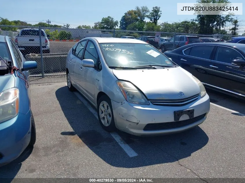 JTDKB20U883425414 2008 Toyota Prius