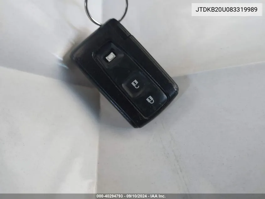 JTDKB20U083319989 2008 Toyota Prius