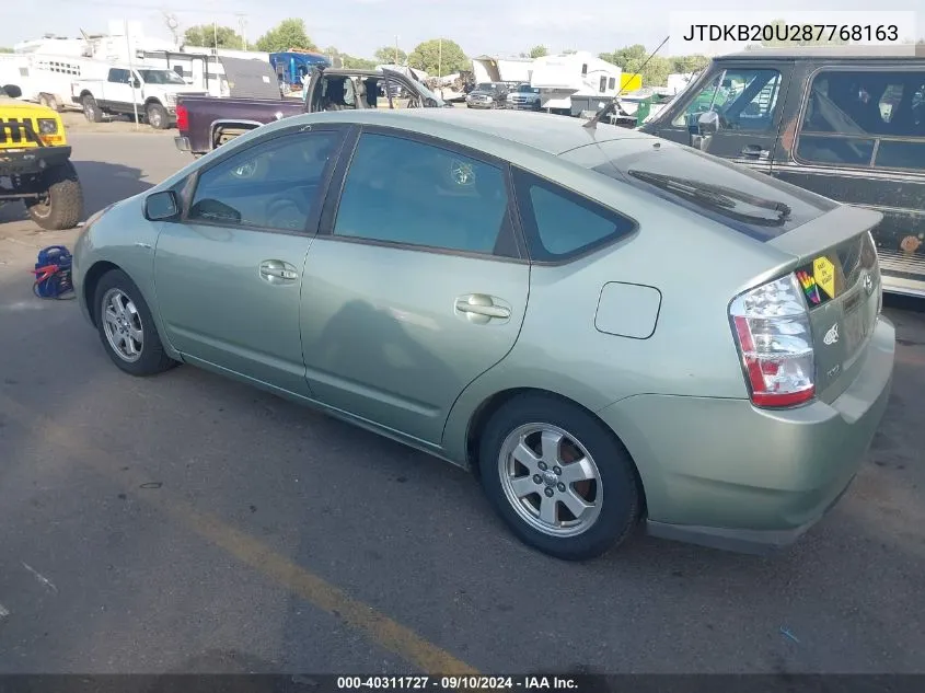 JTDKB20U287768163 2008 Toyota Prius