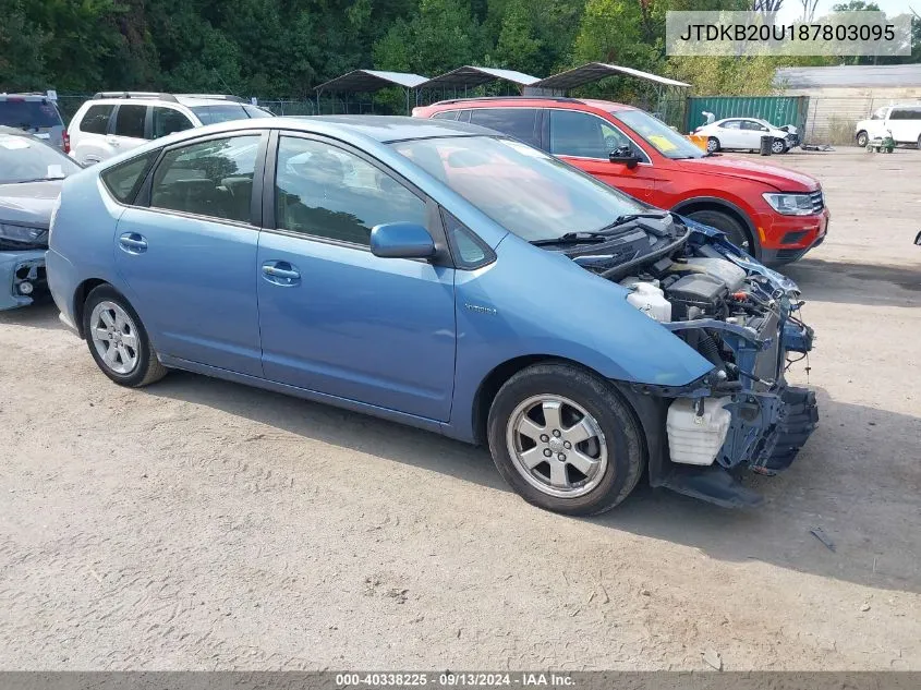 JTDKB20U187803095 2008 Toyota Prius