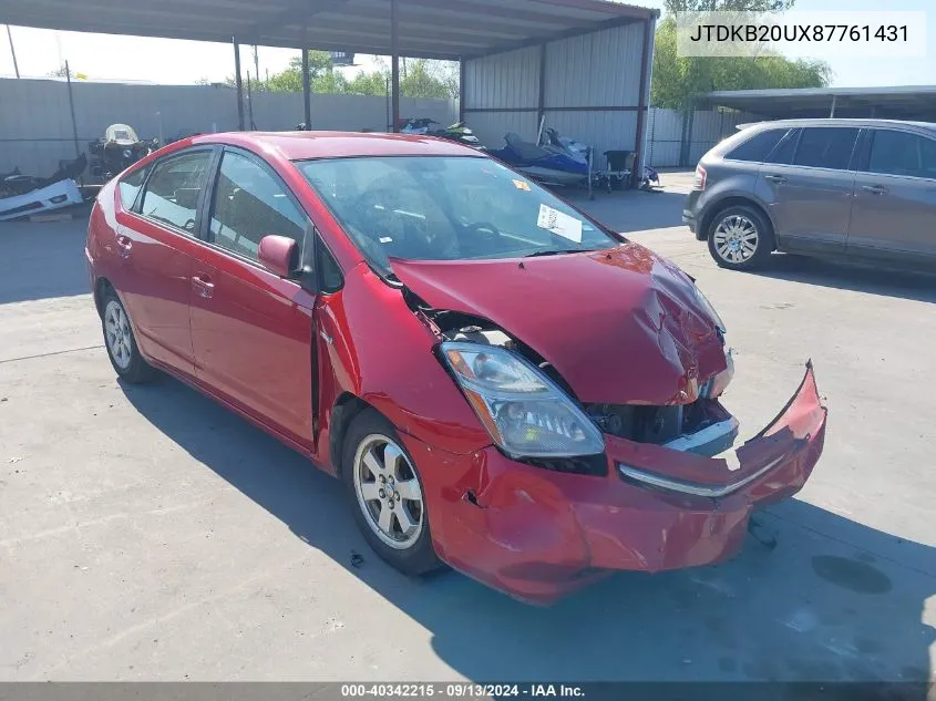 JTDKB20UX87761431 2008 Toyota Prius