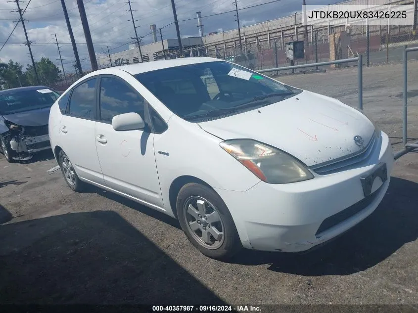 JTDKB20UX83426225 2008 Toyota Prius