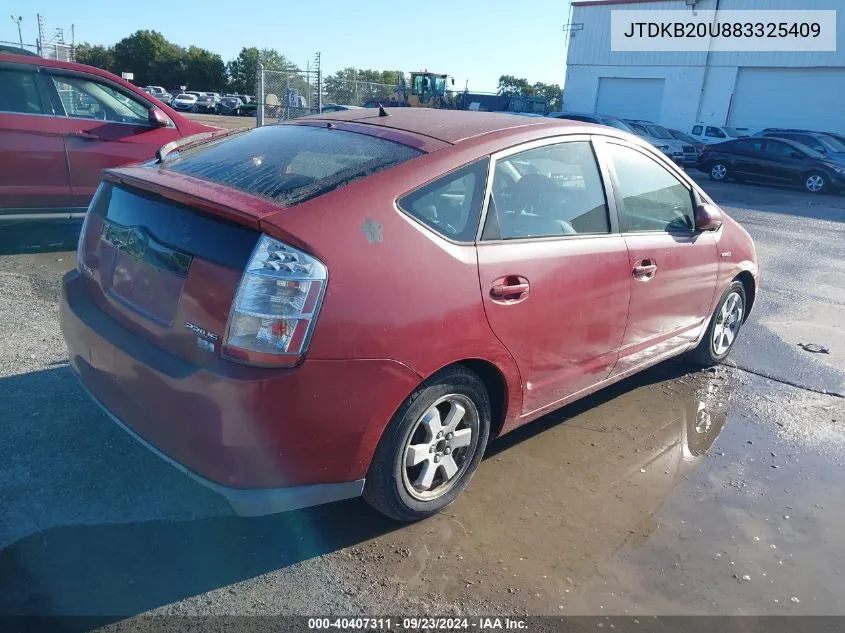 JTDKB20U883325409 2008 Toyota Prius