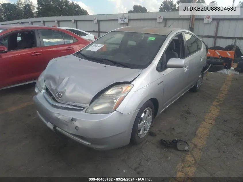 2008 Toyota Prius VIN: JTDKB20U88304530 Lot: 40408762