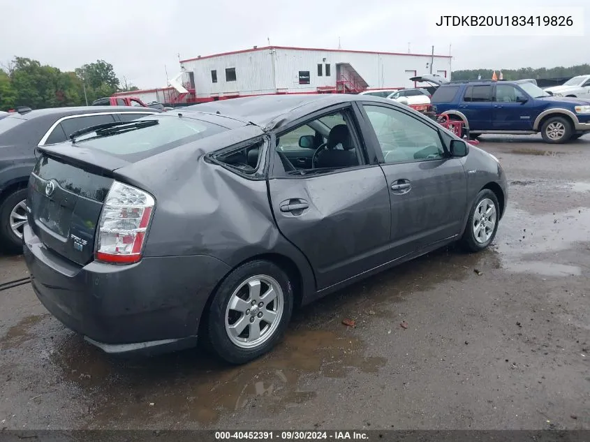 JTDKB20U183419826 2008 Toyota Prius