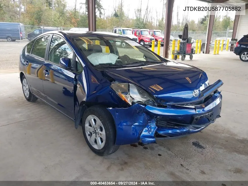 JTDKB20U587705882 2008 Toyota Prius