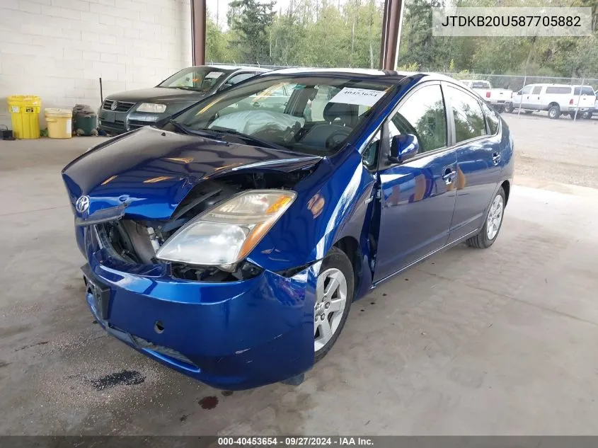 JTDKB20U587705882 2008 Toyota Prius