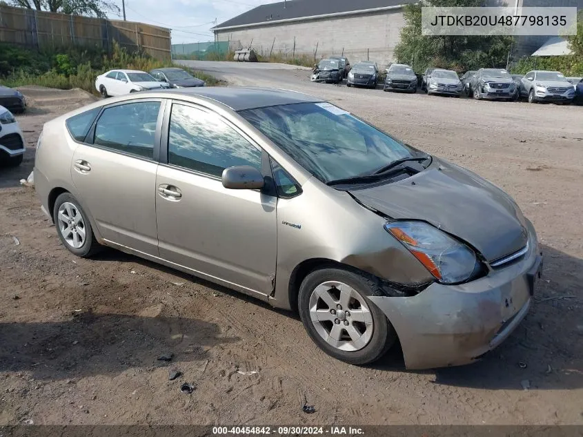 JTDKB20U487798135 2008 Toyota Prius