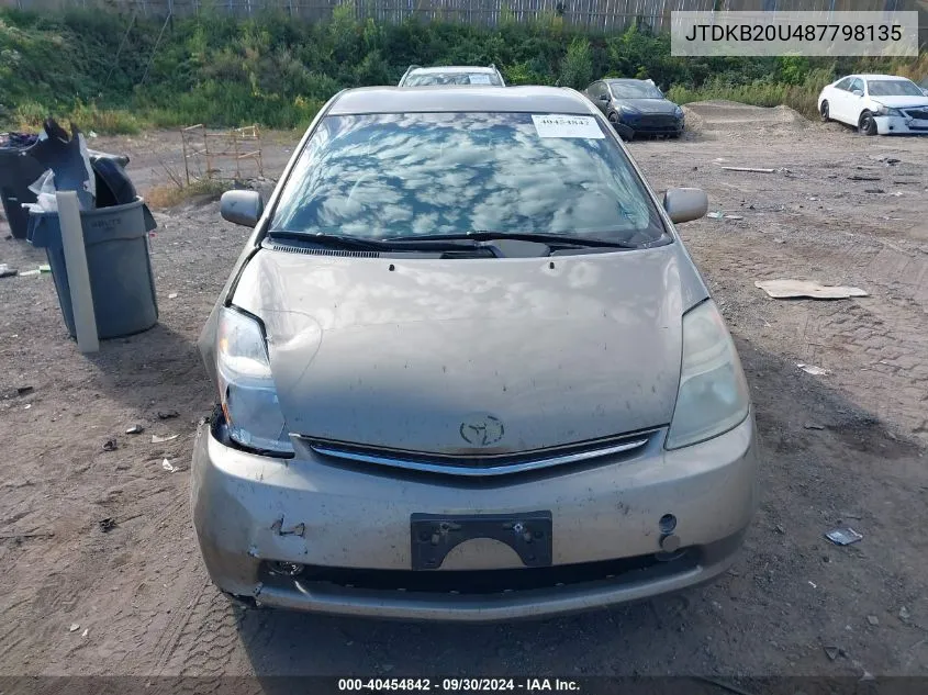 JTDKB20U487798135 2008 Toyota Prius