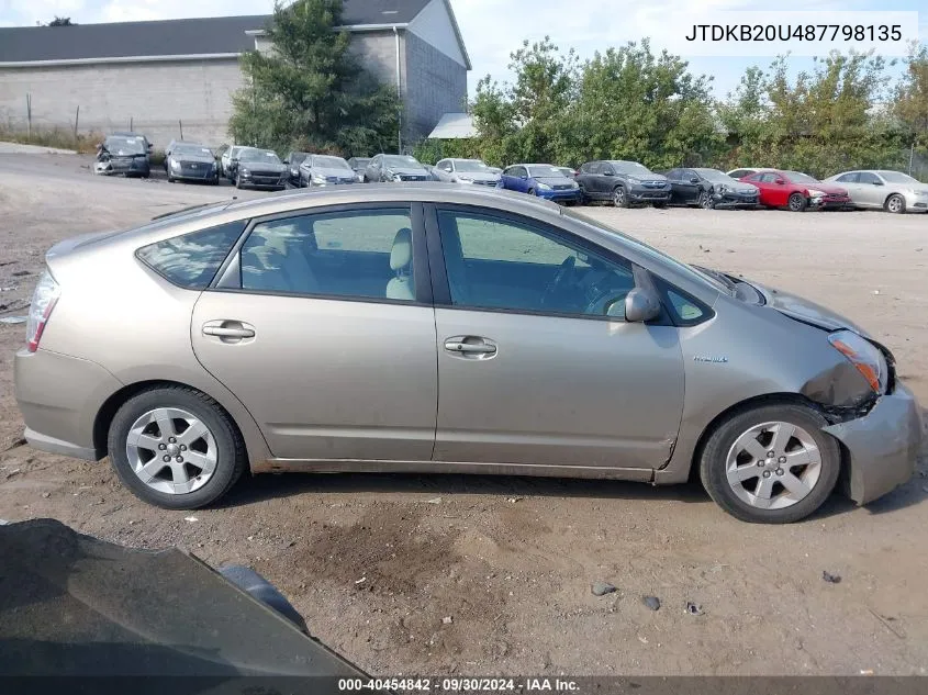 JTDKB20U487798135 2008 Toyota Prius