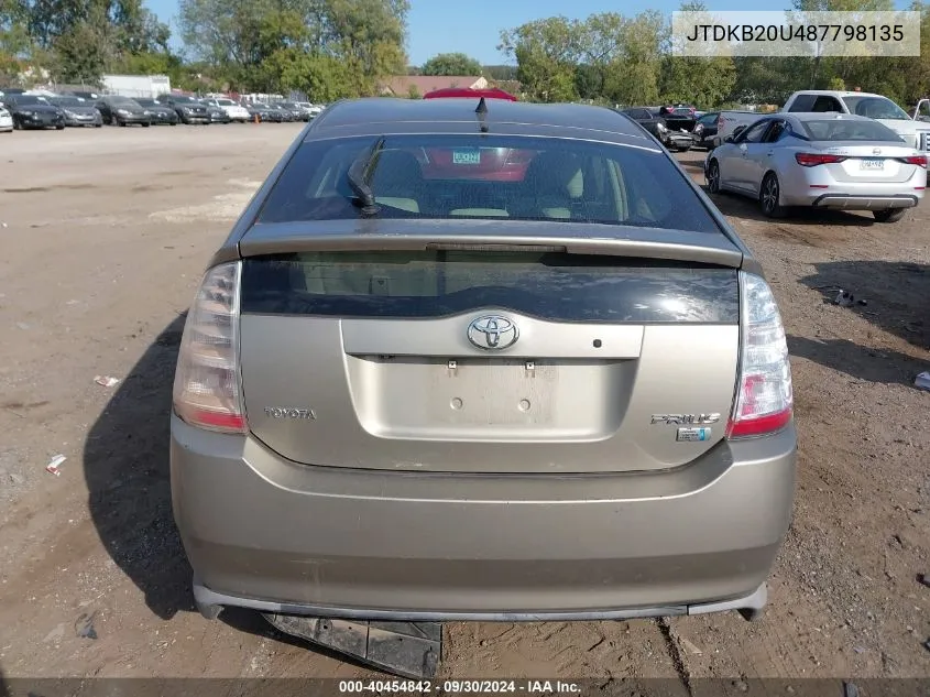 JTDKB20U487798135 2008 Toyota Prius