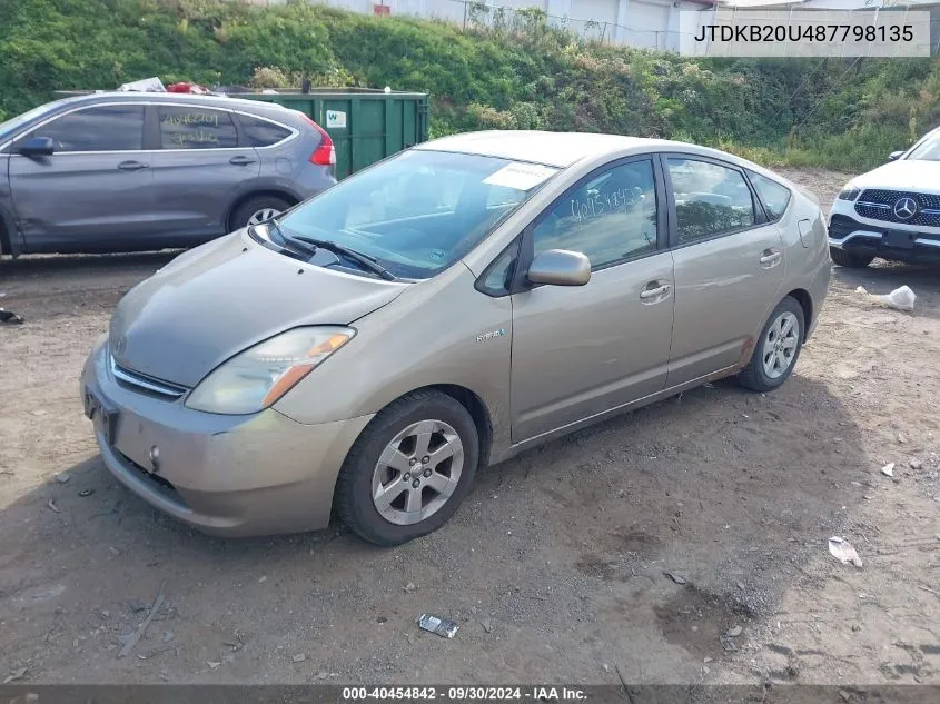 JTDKB20U487798135 2008 Toyota Prius